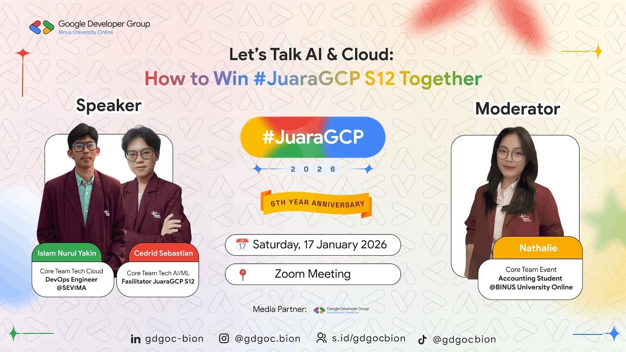 Let's Talk AI & Cloud Workshop